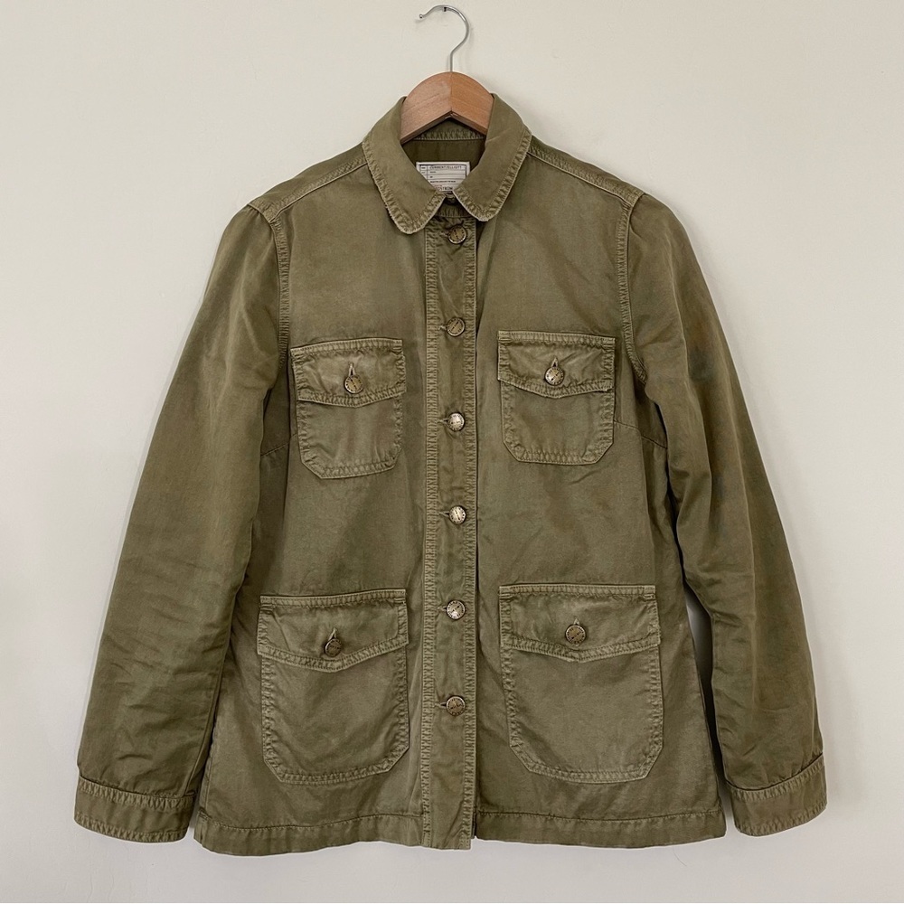 Current Elliot Commander Jacket Vintage Military Utility